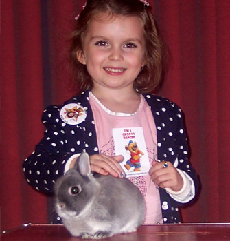GIRL WITH BUNNY